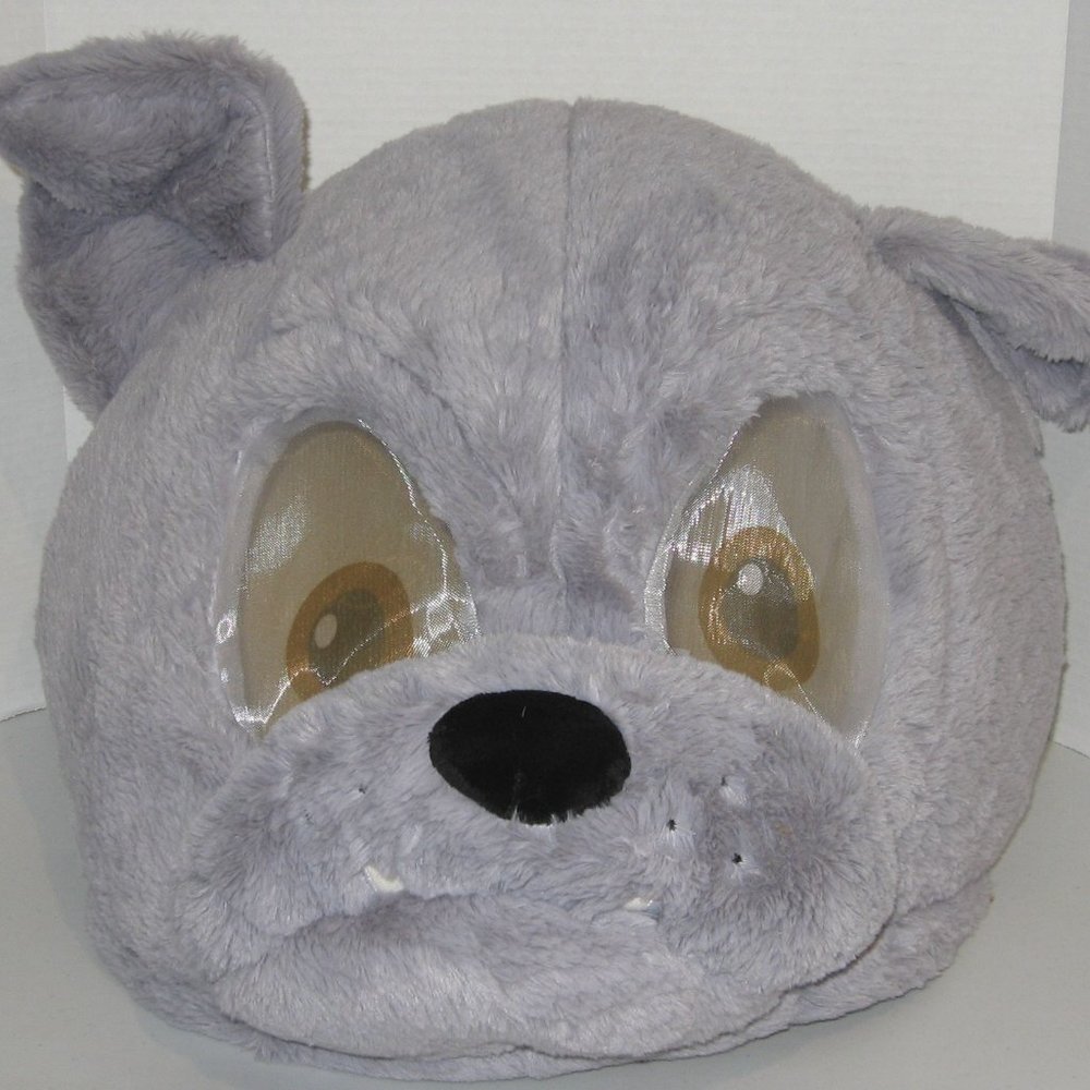 DOG Mascot Plush Head Greeter Costume Mask Party Event Cosplay Show Stage Props